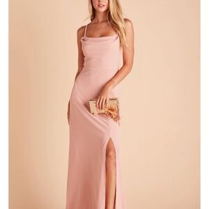 Birdy Grey Dusty Rose Crepe Dress
